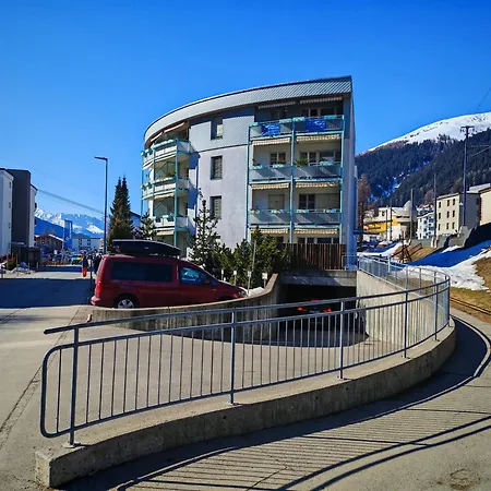 公寓 Fuer 8 Pers Neben Talstation Jakobshorn Skipiste 3 Schlafzimmer Privater Garten Vollausgestattete Kueche 达沃斯