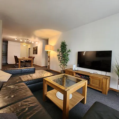 Fuer 8 Pers Neben Talstation Jakobshorn Skipiste 3 Schlafzimmer Privater Garten Vollausgestattete Kueche 公寓 达沃斯