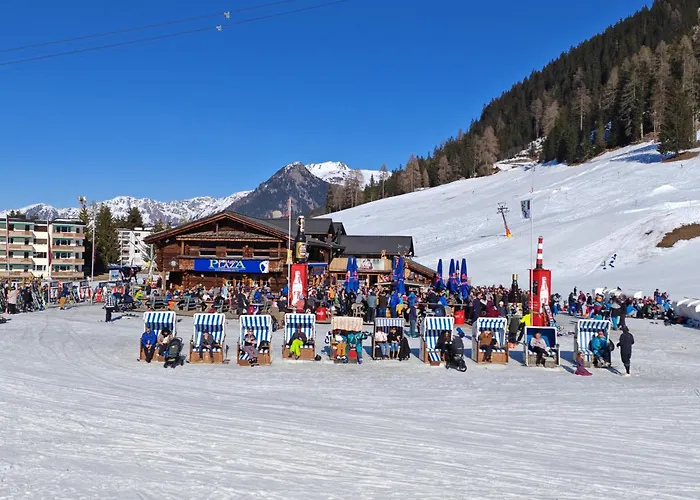 Fuer 8 Pers Neben Talstation Jakobshorn Skipiste 3 Schlafzimmer Privater Garten Vollausgestattete Kueche Apartament *