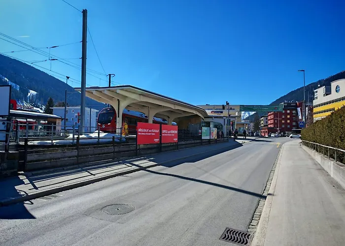 Fuer 8 Pers Neben Talstation Jakobshorn Skipiste 3 Schlafzimmer Privater Garten Vollausgestattete Kueche Apartament Davos