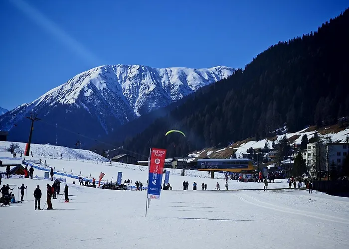 Fuer 8 Pers Neben Talstation Jakobshorn Skipiste 3 Schlafzimmer Privater Garten Vollausgestattete Kueche
