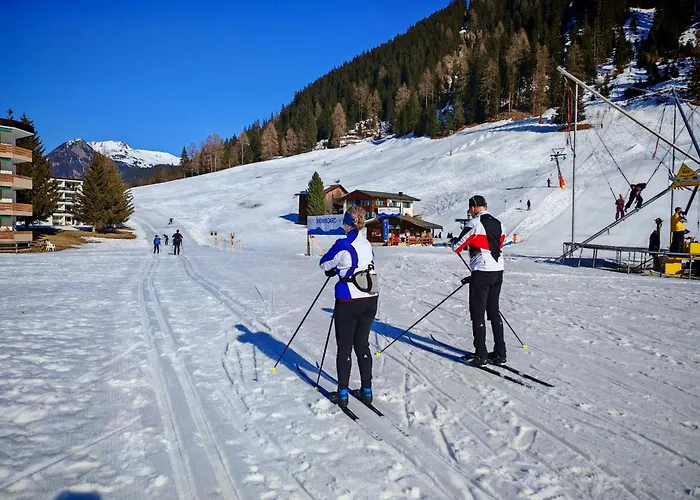 Fuer 8 Pers Neben Talstation Jakobshorn Skipiste 3 Schlafzimmer Privater Garten Vollausgestattete Kueche * Davos