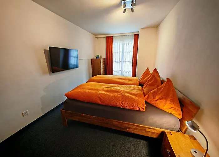 Fuer 8 Pers Neben Talstation Jakobshorn Skipiste 3 Schlafzimmer Privater Garten Vollausgestattete Kueche Appartement Davos