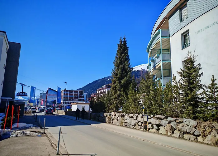 Appartement Fuer 8 Pers Neben Talstation Jakobshorn Skipiste 3 Schlafzimmer Privater Garten Vollausgestattete Kueche