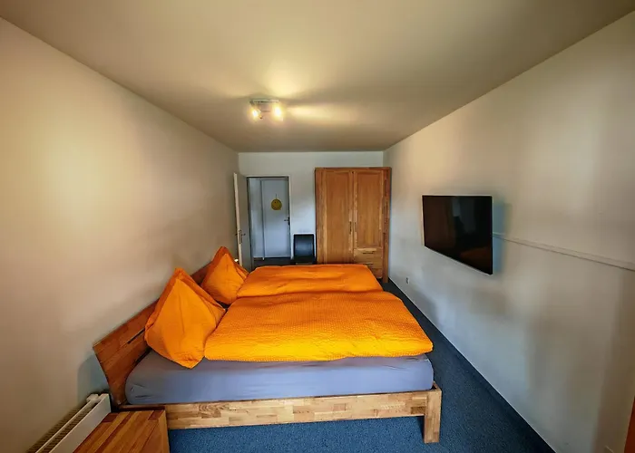 Appartement Fuer 8 Pers Neben Talstation Jakobshorn Skipiste 3 Schlafzimmer Privater Garten Vollausgestattete Kueche *